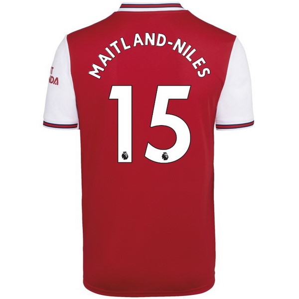 Camiseta Arsenal NO.15 Maitland Niles 1ª 2019/20 Rojo